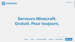 TUTO Comment créer un serveur Minecraft gratuitement 20192020 [upl. by Magavern]