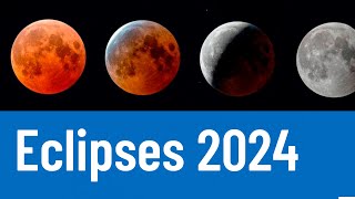 Estos son los eclipses del 2024  RCN Radio [upl. by Romilda]