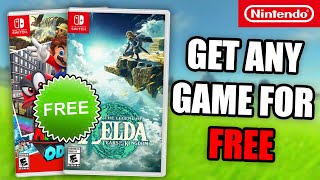 How To Get ANY Nintendo Switch Game For FREE [upl. by Yong821]