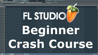 FL Studio Beginner Tutorial How to Make a Song Pt 1 [upl. by Romano]