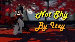 MMD Nyotengu Not Shy by ITZY [upl. by Anibor]