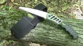 Wicked Tree Gear Tough Hand Saw For Camping  Bushcraft  Survival  Bugout Bags [upl. by Silloh266]