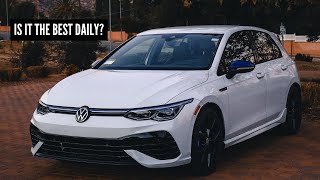 I Bought a Manual VW Mk8 Golf R  My First Impressions [upl. by Elatsyrk]