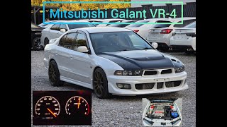 2000 Mitsubishi Galant VR4 25l V6 TwinTurbo AWD 300 PS EC5A Acceleration [upl. by Kennie]