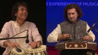 Ustad Zakir Hussain and Rahul sharma  Tabla and Santoor [upl. by Aerdnat856]