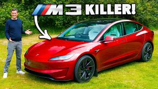 NEW Tesla Model 3 Performance 060mph amp REVIEW [upl. by Vaughn]