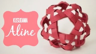 Kusudama Aline Tutorial [upl. by Alemap]