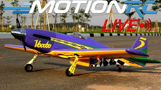 Unboxing the Nexa P51 Mustang Voodoo 1580mm 62quot Wingspan  Motion RC LIVE [upl. by Adihahs]