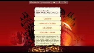 ECON 201 Introduction to Microeconomics  SESSION 12 [upl. by Annair944]