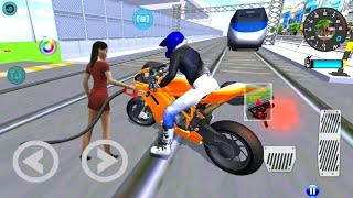 🔴LIVE ✅3D Driving Class Simulator Bullet Train Vs Motorbike Bike Driving Game  Android Gameplay [upl. by Letsyrk]