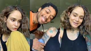 Kehlani  Instagram Live Stream  14 October 2018  Answers Fan Questions About Pregnancy [upl. by Shannah]