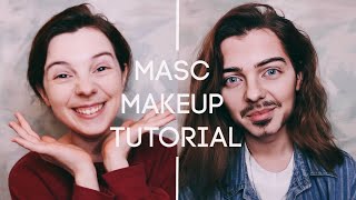 Masculine Makeup Tutorial [upl. by Ezalb]