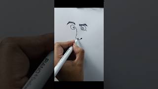 How to draw a Boy 🧟🤣 viralvideo art drawing shorts [upl. by Diarmit]