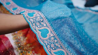 5000 वाली साड़ी 500 में आज मिलेगी ।  Saree shop in Delhi  Saree Design in Chandni Chowk [upl. by Helbona]