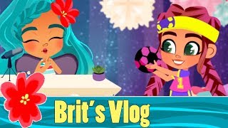 Hairdorables Cartoon Vlog 🌺 Brit the Most Athletic Doll Interview ⚽️ [upl. by Ern398]