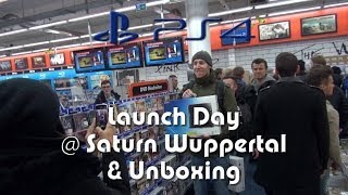 Playstation 4 PS4 Dokumentation  Launch Day in Wuppertal Unboxing amp Features  29112013 [upl. by Pontone]