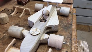 Wooden F1 car  How to make [upl. by Troyes]