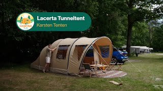 Lacerta Tunneltent I Karsten Tenten [upl. by Lull793]