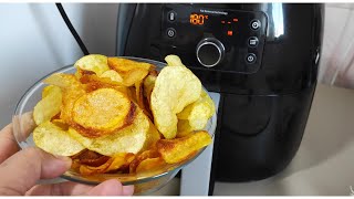 Airfryer Tarifleri  Airfryerde Patatesli Cips  Pihilips Airfryer Cips Tarifi  Philips Airfryer [upl. by Orban]