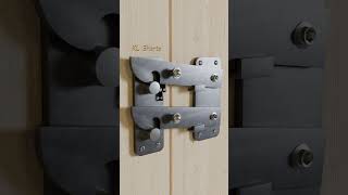 Automatic latch lock system idea shorts [upl. by Yonah848]