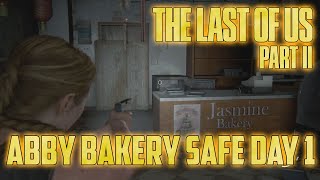 The Last Of Us 2 Bakery Abby Safe Location Guide [upl. by Ymrej]