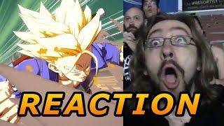 MAXDOODS REACT Trunks Reveal  DragonBall FighterZ [upl. by Eddra83]