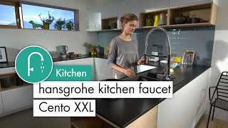 hansgrohe kitchen faucet Cento XXL [upl. by Saeger846]