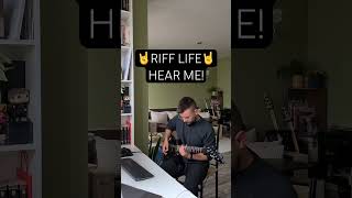 🤘Riff Lifeameliorateband🤘ameliorateband guitar bass shorts reels metal heavymetal [upl. by Lednahc]