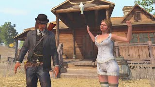 Jack brings his girlfriend to Beechers hope  Rdr1 [upl. by Ailliw]