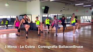 J Mena  La Cobra  Coreografia [upl. by Aynnat]