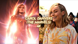 carol danvers scenepack 4k the marvels [upl. by Junius654]