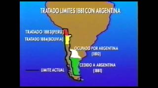 Tratado de límites con Argentina 1881 [upl. by Teak]