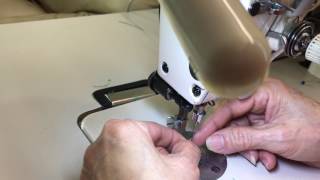 How to thread an Industrial Sewing Machine [upl. by Khosrow]