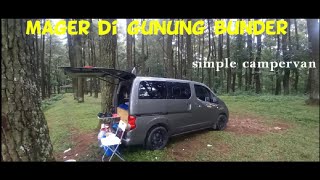 ngadem di gunung bunder wisatabogor campervan [upl. by Enitnatsnoc439]