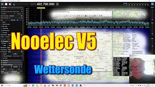 Nooelec V5 ► Wettersonde Radiosonde ► RS41 Tracker · Sondemonitor [upl. by Aicilif]