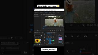 How to add video in text in Adobe Premiere proadobevideovideoediting subscribepremiereprovideo [upl. by Crabb]