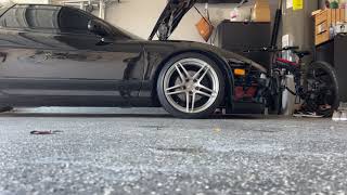 Acura NSX stanceparts aircup suspension with BC coilovers [upl. by Noet958]