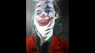 acrylic painting  joker [upl. by Ahseral261]