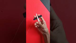 SpiderMan Web shooter  How to make SpiderMan Web shooter  Easy pen launcher [upl. by Aniakudo337]