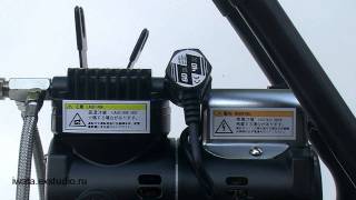 Airbrush compressor Iwata IS 875 HT [upl. by Akinohs]