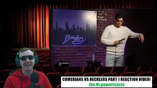 Comedians VS Hecklers part 1 reaction video These comedians handled it so well comedy comedian [upl. by Marlene749]