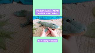 YOU take care of Tiktaalik A prehistoric fish that walked on land🐠 ASMR asmrsounds tingles [upl. by Bren]