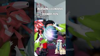 Incursiones legendarias de diciembre en Pokémon go 🔥 pokemongo pokemongoshorts consejospokemongo [upl. by Olzsal]