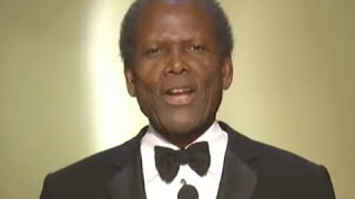 Sidney Poitier Receives an Honorary Award 74th Oscars 2002 [upl. by Sims]