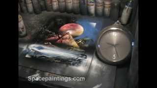 SPEED SPRAY PAINT ARTIST [upl. by Yessac]