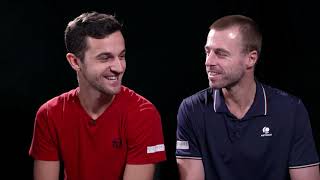 Marach Pavic Discuss Securing 2018 YearEnd World No 1 ATP Doubles Team Ranking [upl. by Asela317]