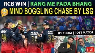 Virat Kohli vs Gambhir Naveen Amit Mishra  Mind Boggling Chas By LSG RCB Win By 18 Runs [upl. by Arem]