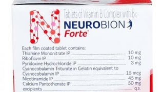 Neurobion Forte Tablet Uses  Dose  side effects price content explained in Hindi  in English [upl. by Yttam392]