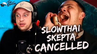 slowthai Skepta  CANCELLED  REACTION  HE NEVER MISSES 🔥🔥 [upl. by Annoval]