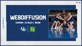 Volleyball Masculin Carabins contre Vert et Or [upl. by Ahsoek]